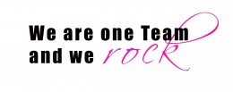 We are one Team & we rock